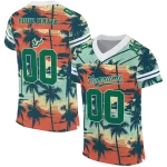 custom south florida bulls horizon palm sunset jersey best selling