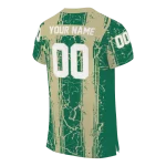 custom south florida bulls rugged stripes green jersey best selling
