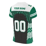 custom south florida bulls tire arrows green black white jersey best selling