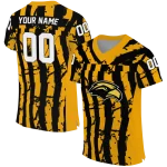 custom southern miss golden eagles stripe splatter black jersey best selling