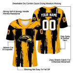 custom southern miss golden eagles striped texture black jersey best selling