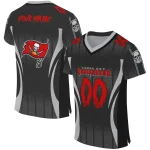 custom tampa bay buccaneers dynamic dots black jersey best selling