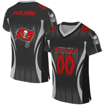 custom tampa bay buccaneers dynamic dots black jersey best selling