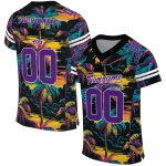 custom tcu horned frogs sundown palm jersey best selling