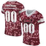 custom temple owls camouflage abstract red jersey best selling