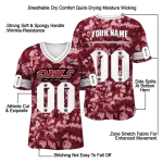 custom temple owls camouflage abstract red jersey best selling