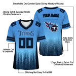 custom tennessee titans halftone sweep blue black jersey best selling