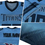 custom tennessee titans halftone sweep blue black jersey best selling