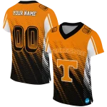 custom tennessee volunteers halftone flow orange black jersey best selling