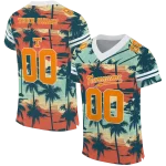 custom tennessee volunteers horizon palm sunset jersey best selling
