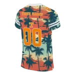 custom tennessee volunteers horizon palm sunset jersey best selling