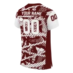 custom texas am aggies camo shatter maroon jersey best selling
