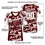 custom texas am aggies camo shatter maroon jersey best selling