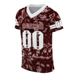 custom texas am aggies camouflage abstract maroon jersey best selling
