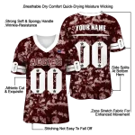 custom texas am aggies camouflage abstract maroon jersey best selling