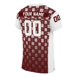 custom texas am aggies stacked rectangle maroon jersey best selling