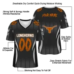 custom texas longhorns dynamic dots white jersey best selling