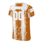 custom texas longhorns rugged stripes orange jersey best selling