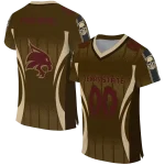 custom texas state bobcats dynamic dots gold jersey best selling