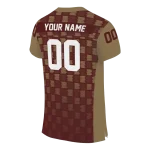 custom texas state bobcats stacked rectangle maroon jersey best selling