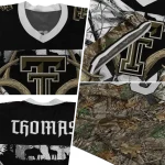 custom texas tech red raiders antler skull camouflage hunting jersey best selling