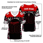 custom texas tech red raiders brushstroke xs black jersey best selling