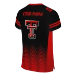 custom texas tech red raiders halftone sweep black jersey best selling