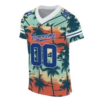 custom toledo rockets horizon palm sunset jersey fashion forward