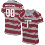 custom troy trojans art stripe red jersey best selling