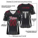 custom troy trojans dynamic dots grey jersey best selling