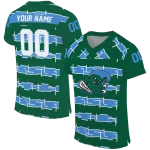 custom tulane green wave layered grids green jersey best selling