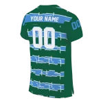 custom tulane green wave layered grids green jersey best selling