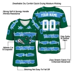 custom tulane green wave layered grids green jersey best selling
