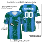 custom tulane green wave rugged stripes green jersey best selling
