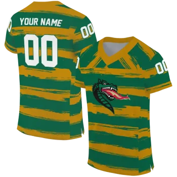 custom uab blazers art stripe green jersey best selling