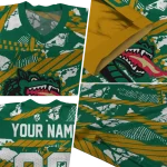 custom uab blazers camo shatter green jersey best selling