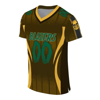 custom uab blazers dynamic dots gold jersey fashion forward