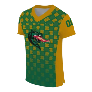 custom uab blazers stacked rectangle green jersey fashion forward
