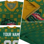 custom uab blazers stacked rectangle green jersey best selling
