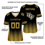 custom ucf knights halftone sweep black jersey best selling