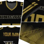 custom ucf knights halftone sweep black jersey best selling