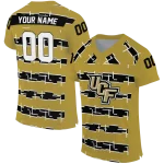 custom ucf knights layered grids gold jersey best selling