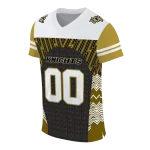 custom ucf knights tire arrows gold black white jersey best selling