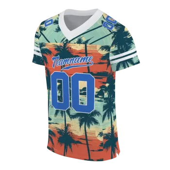 custom ucla bruins horizon palm sunset jersey fashion forward