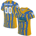 custom ucla bruins stripe splatter blue jersey best selling