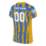 custom ucla bruins stripe splatter blue jersey best selling