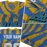 custom ucla bruins stripe splatter blue jersey best selling