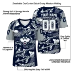 custom uconn huskies camo shatter blue jersey best selling
