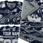 custom uconn huskies camo shatter blue jersey best selling