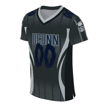 custom uconn huskies dynamic dots grey jersey fashion forward